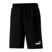 Zwarte Shorts met Klein Logo Puma , Black , Heren