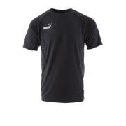 TeamFinal Blauw T-shirt Maat S Puma , Blue , Heren