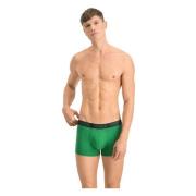 Sportieve Tekstprint Hardloopshorts Puma , Green , Heren