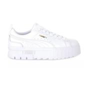 Cuoio Dames Sneakers Puma , White , Dames