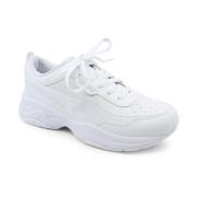 Geometrische Casual Sneakers, Wit Puma , White , Dames