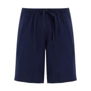 Casual katoenen jersey shorts Ralph Lauren , Blue , Heren