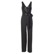 Elegante Comfortabele Jumpsuit Ralph Lauren , Black , Dames