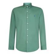 Groene Ss23 Slim-Fit Polo Shirt Ralph Lauren , Green , Heren