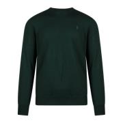 Groene Merinowollen Gebreide Kleding Aw23 Ralph Lauren , Green , Heren