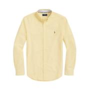 Custom Fit Oxford Overhemd Ralph Lauren , Yellow , Heren