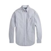Custom Fit Oxford Overhemd Ralph Lauren , Gray , Heren
