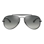 Grote Aviator Zonnebril Ray-Ban , Black , Heren