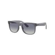 Junior Justin Zonnebril Ray-Ban , Blue , Unisex