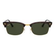 Square Legend Gold Sunglasses Ray-Ban , Brown , Heren
