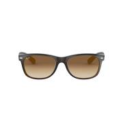 Klassieke Wayfarer Zonnebril Lichtbruin Verloop Ray-Ban , Brown , Dame...