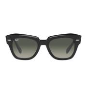 State Street Rb2186 Zonnebril Ray-Ban , Black , Dames