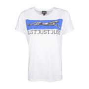 Just T-shirt Roberto Cavalli , Beige , Dames