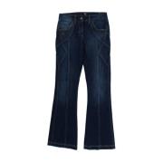 Blauwe Katoenen Stretch Lage Taille Jeans Roberto Cavalli , Blue , Dam...