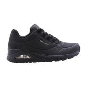 Stijlvolle Comfortabele Sneakers voor Vrouwen Skechers , Black , Dames