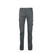 Grijze Stretch Cargo Broek Stone Island , Gray , Heren