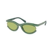 Sunglasses Swarovski , Green , Dames