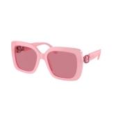 Rosa Spiegel Zonnebril Sk6001 Swarovski , Pink , Dames