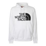 Logo Drawstring hoodie The North Face , White , Heren