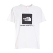 T-Shirts The North Face , White , Heren