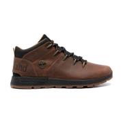 Cederbruine leren Chukka-laarzen Timberland , Brown , Heren