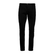 Upgrade je zwarte slim-fit jeans Tom Ford , Black , Heren