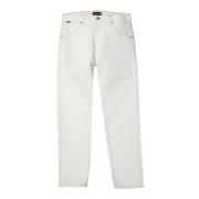 Loose Fit Jeans Tom Ford , White , Heren