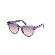 Gradient Rook Zonnebril Tom Ford , Purple , Dames