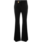 Slim Fit Flared Broek Tom Ford , Black , Dames