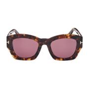 Zonnebril Tom Ford , Brown , Dames