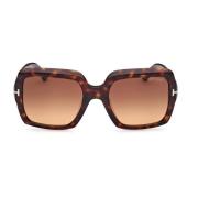 Zonnebril Tom Ford , Brown , Dames