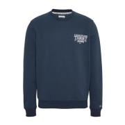Reg Entry Grafische Sweater Tommy Hilfiger , Blue , Heren