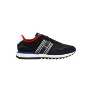 Moderne Stedelijke Sneakers voor Mannen Tommy Hilfiger , Blue , Heren