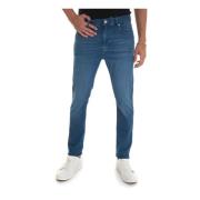5 pocket denim jeans Tommy Hilfiger , Blue , Heren