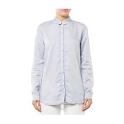 Geplooide boxvormige blouse Tommy Hilfiger , Blue , Dames
