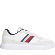 Witte lichtgewicht mixbeker sneakers Tommy Hilfiger , White , Heren