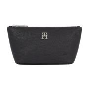 embleem toilettas Tommy Hilfiger , Black , Dames