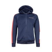 Fleece hoodie met volledige rits in kleurblokken Tommy Hilfiger , Blue...