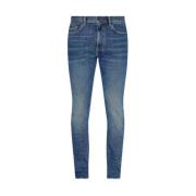 Slim Fit Bleecker Jeans in Indigo Tommy Hilfiger , Blue , Heren