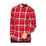 Alledaagse t-shirts Tommy Hilfiger , Red , Heren