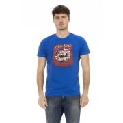 T-Shirts Trussardi , Blue , Heren