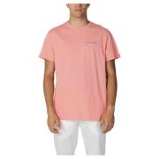 T-Shirts Trussardi , Pink , Heren