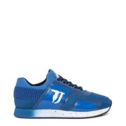 sneakers - 77a00154 Trussardi , Blue , Heren