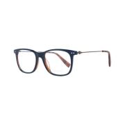Blauwe Vierkante Optische Brillen voor Mannen Trussardi , Blue , Heren