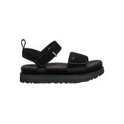 Flat Sandals UGG , Black , Dames
