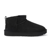 Klassieke Ultra Mini Laars UGG , Black , Dames