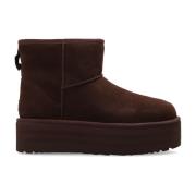 Classic Mini Platform Sneeuwlaarzen UGG , Brown , Dames