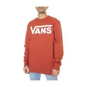 Sweatshirts Hoodies Vans , Red , Heren