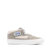 Crème Wit & Grijs Half Cab Sneakers Vans , Green , Heren