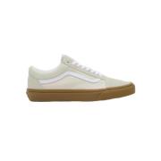 Oatmeal Old Skool Lage Sneakers Vans , Beige , Heren